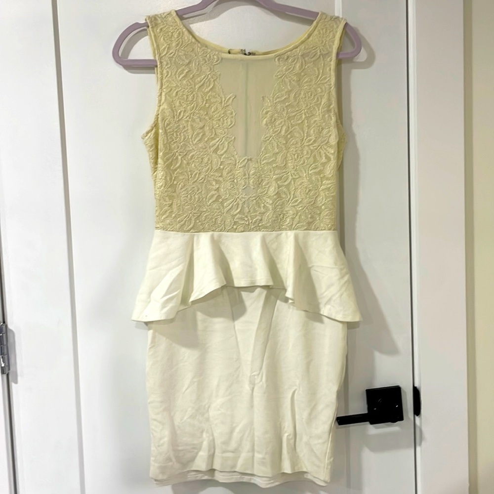 White Creamy Dress
